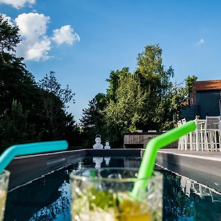 Au Calme De Hosdent Bed and Breakfast Braives Exteriör bild