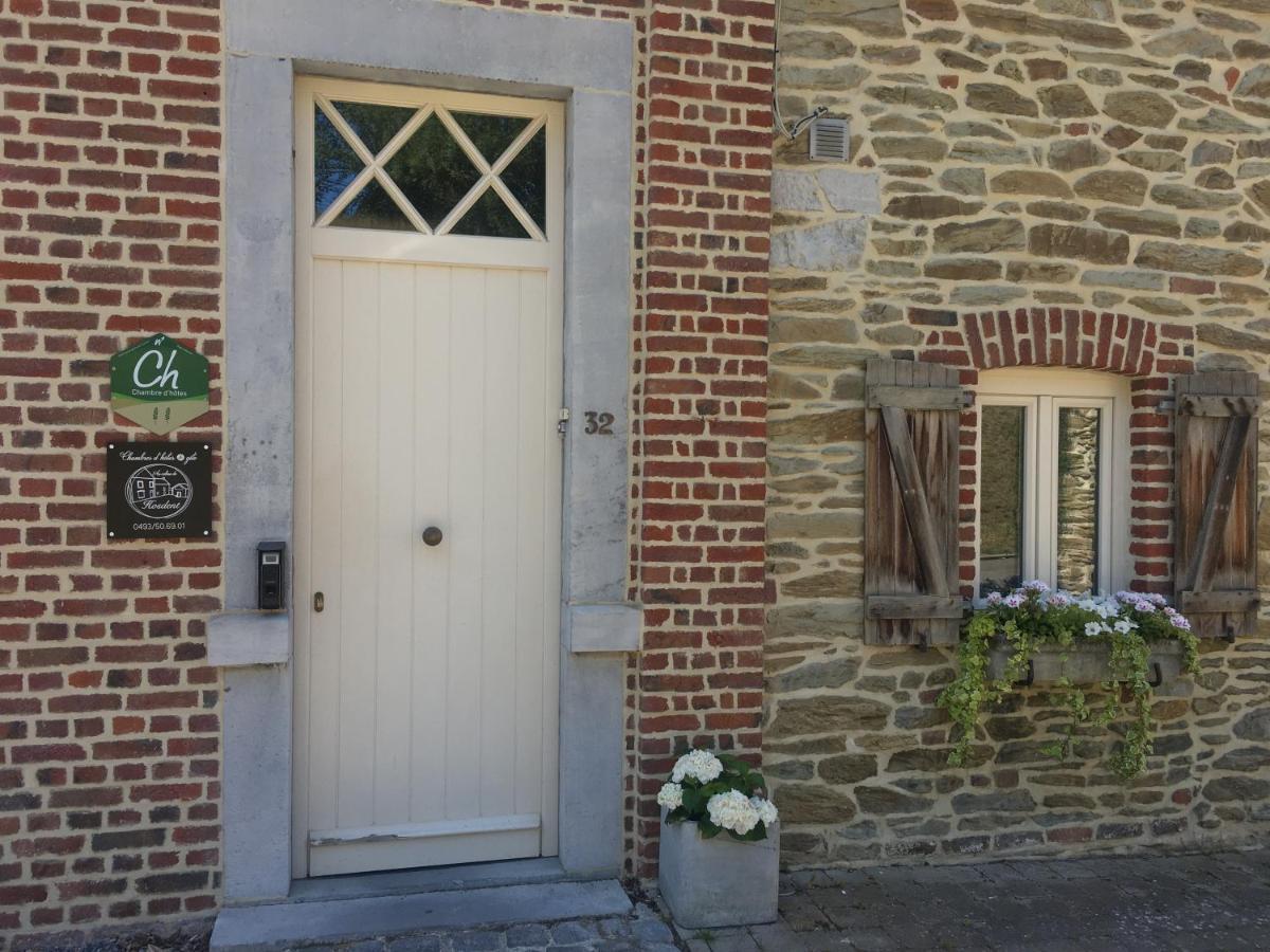 Au Calme De Hosdent Bed and Breakfast Braives Exteriör bild