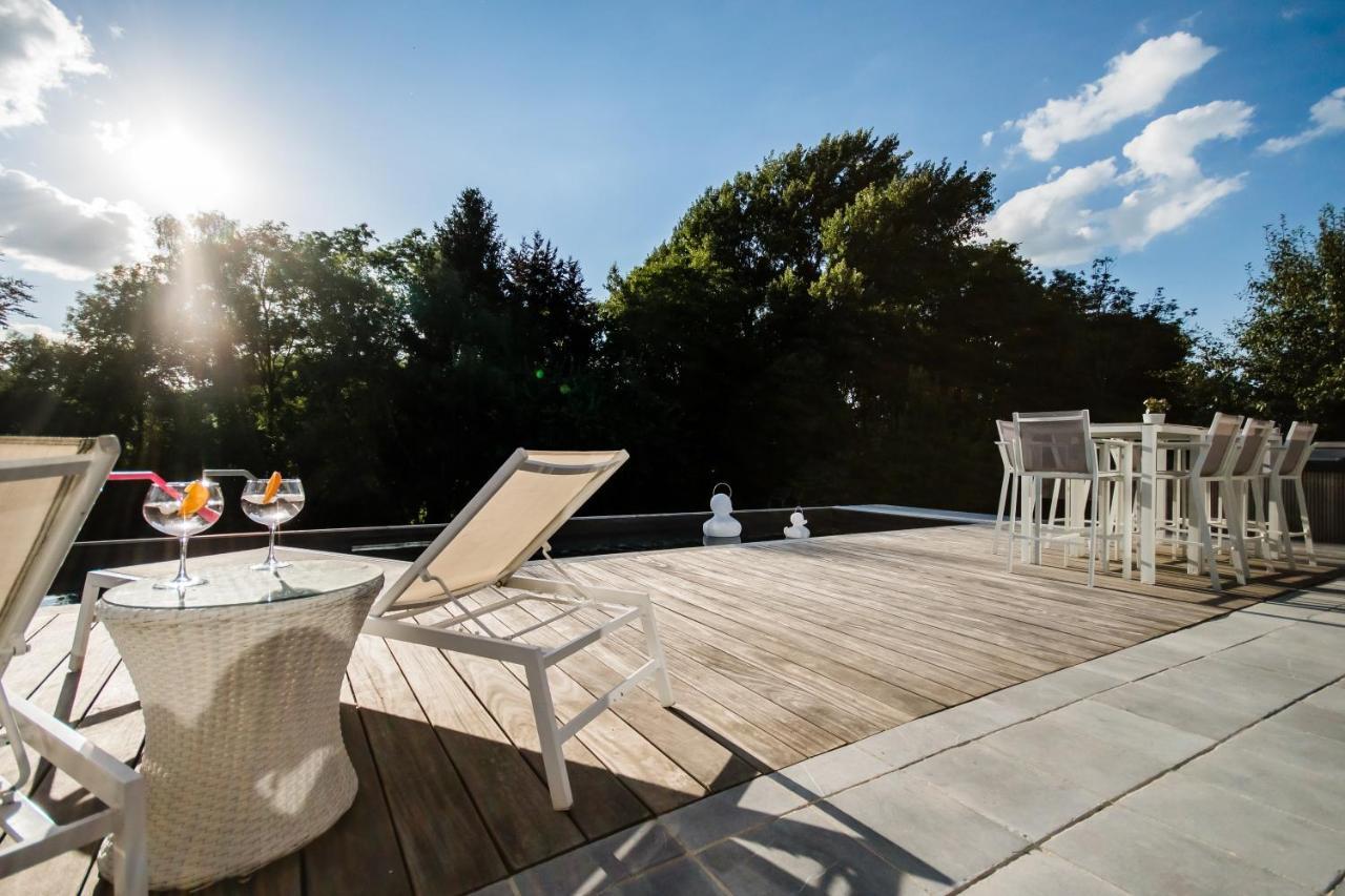 Au Calme De Hosdent Bed and Breakfast Braives Exteriör bild