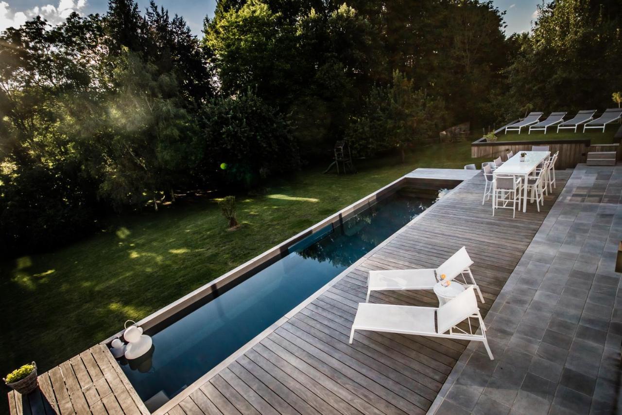 Au Calme De Hosdent Bed and Breakfast Braives Exteriör bild
