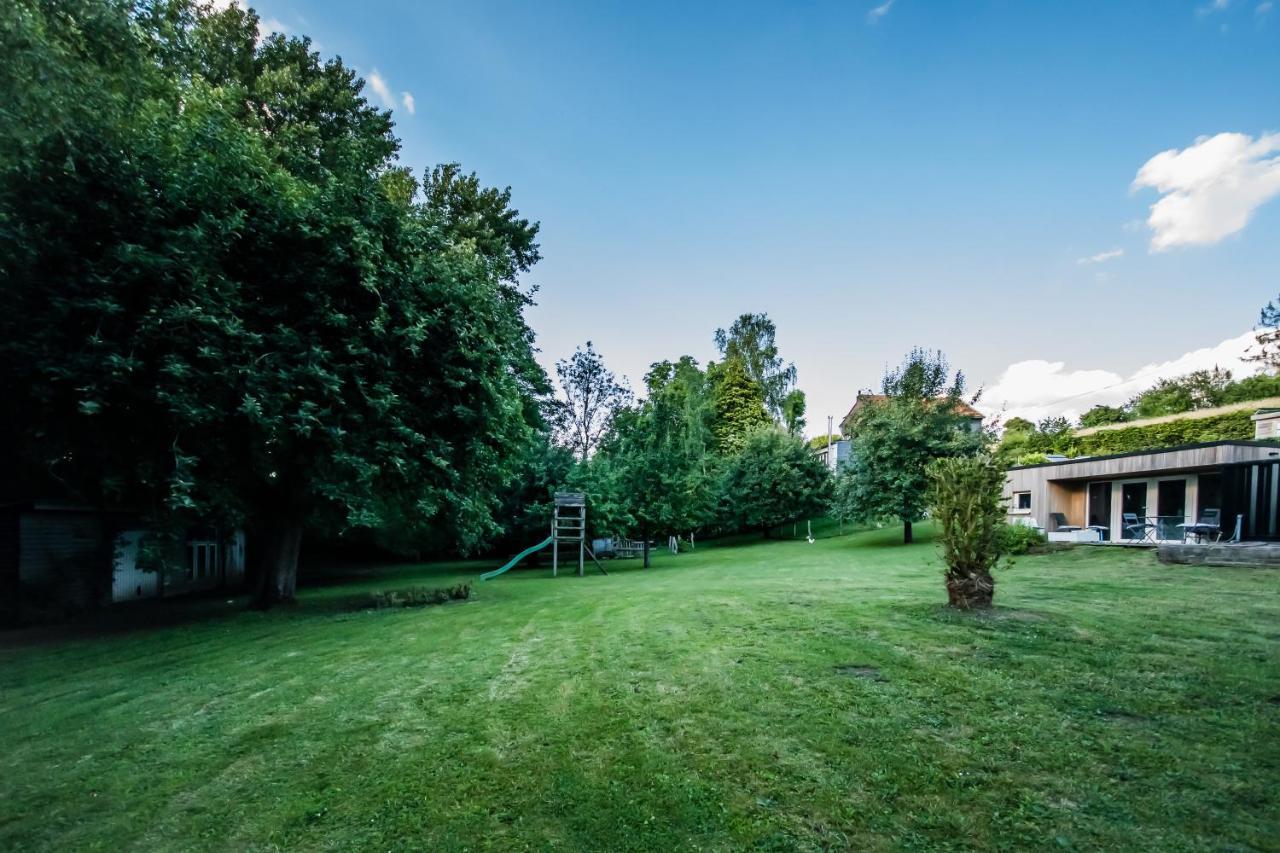 Au Calme De Hosdent Bed and Breakfast Braives Exteriör bild